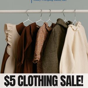 $5 Clothing Sale